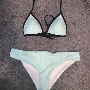 Pink by Victoria’s secret teal bikini set